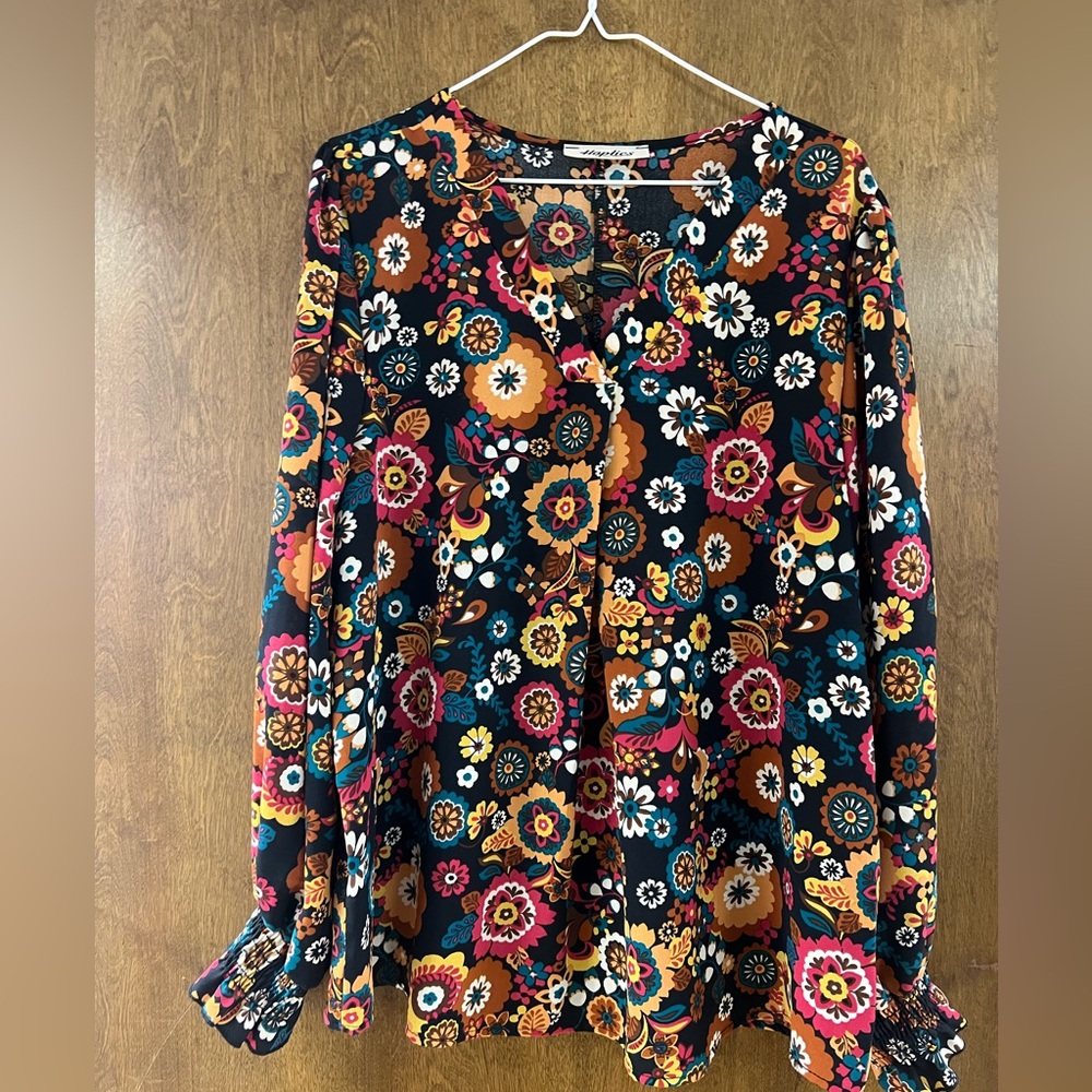 Haptics size L Multi Color women’s shirt